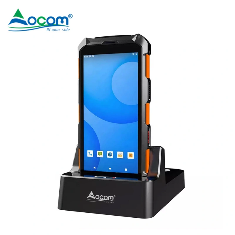 Ocbs-C6 Android 10.0 Industrial Data Terminal Rugged IP 67 Handheld Terminal 18-20m UHF Long Range RFID Tag Reader