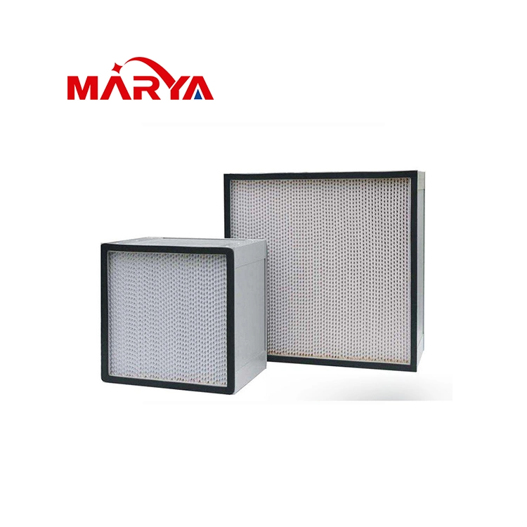 Cleanroom System 665*670*230mm Air Conditioning HEPA Filter with Aluminium Frame