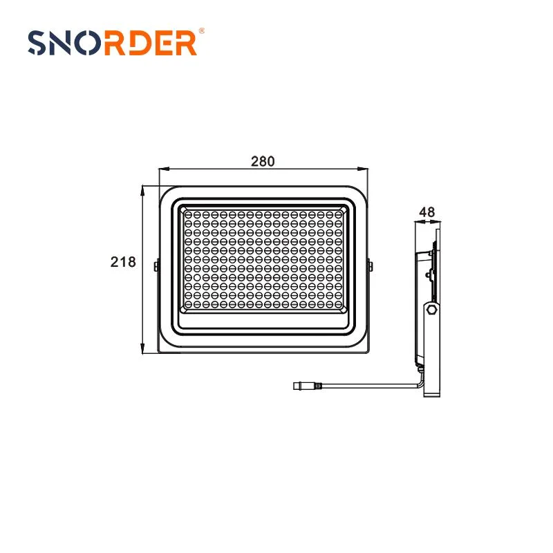 Zn78 LED White Modern Downlight Housing Wholesale/Supplier Recessed Square Fittings