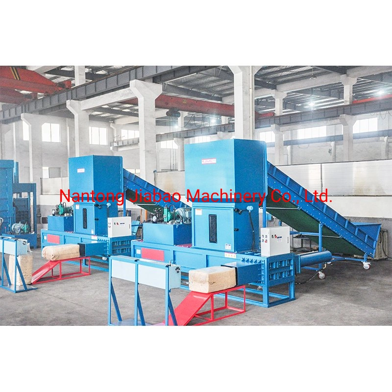 Jewel Brand Factory Supply Horizontal Hydraulic Wood Sawdust Press Bagging Machine with CE