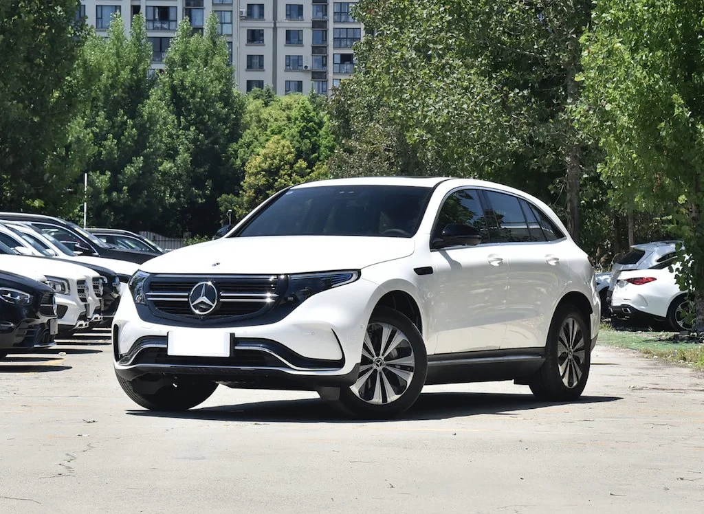 2023 4 rodas Mercedes Benz EQC 350 400 4WD 300 kw Carro usado do veículo elétrico da Mercedes 5.1s 443km