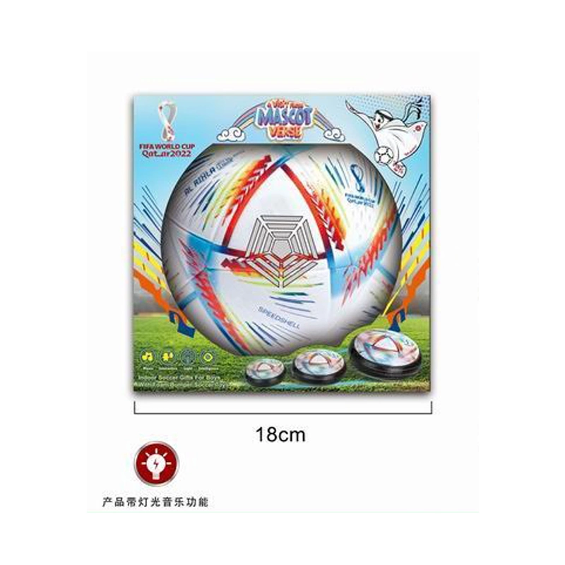 2022 Fifm de football Funny Indoor Safe Kids Air suspension flottante Jeu de football avec LED Light et ballon de football Music Hover Pour les enfants