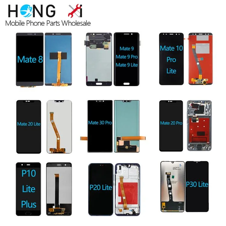 Original Pantalla Mobile Phone LCD for Huawei P10 P20 P30 P40 Lite Display Digitizer for Huawei Mate 8 9 10 20 30 40 PRO Touch Screen Replacement