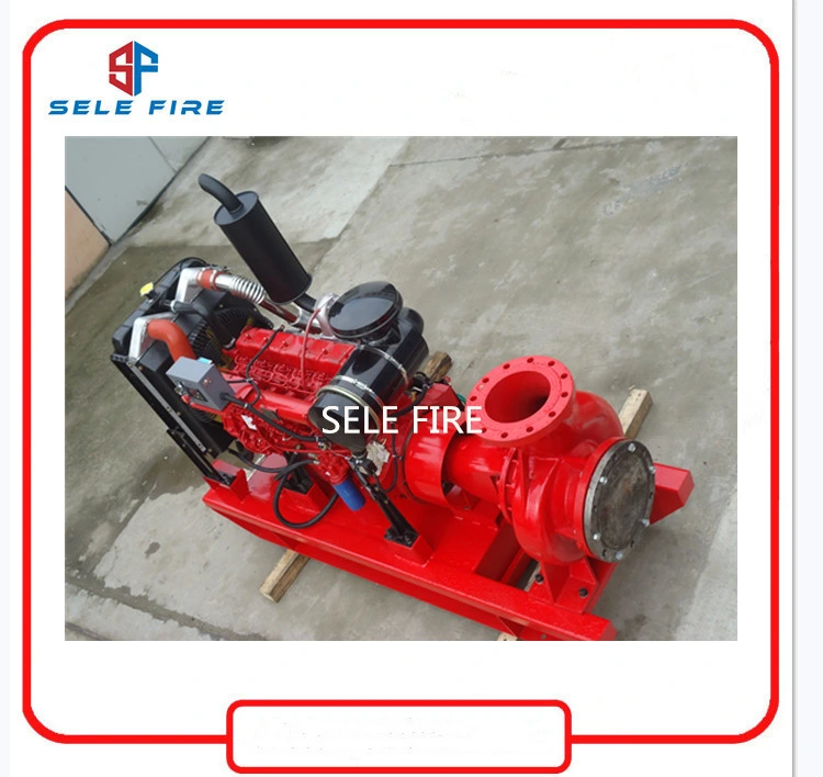 Fire Fighting System Diesel Engine Driven Automatic Fire Fighting Pump UL/FM