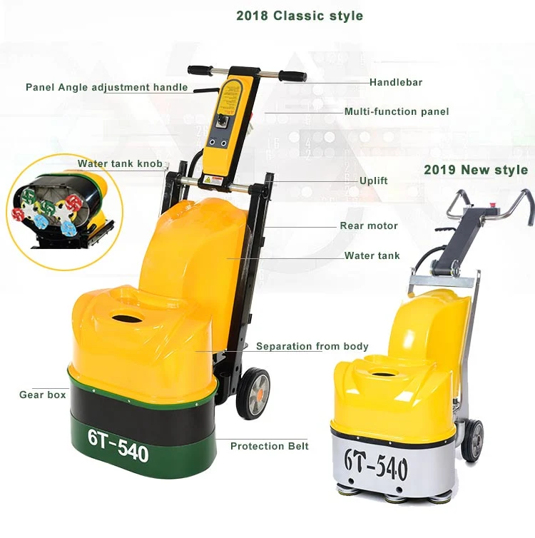 Grinding Concrete Floor for Epoxy - Edco Floor Grinder Blades Concrete Burnisher Polished Concrete Finish Concrete Floor Grinding Polishing Machine