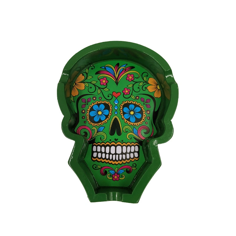 Skull Resin Home Novelty Crafts for Cigarettes Ash Tray Smoking Accessories Gadgets