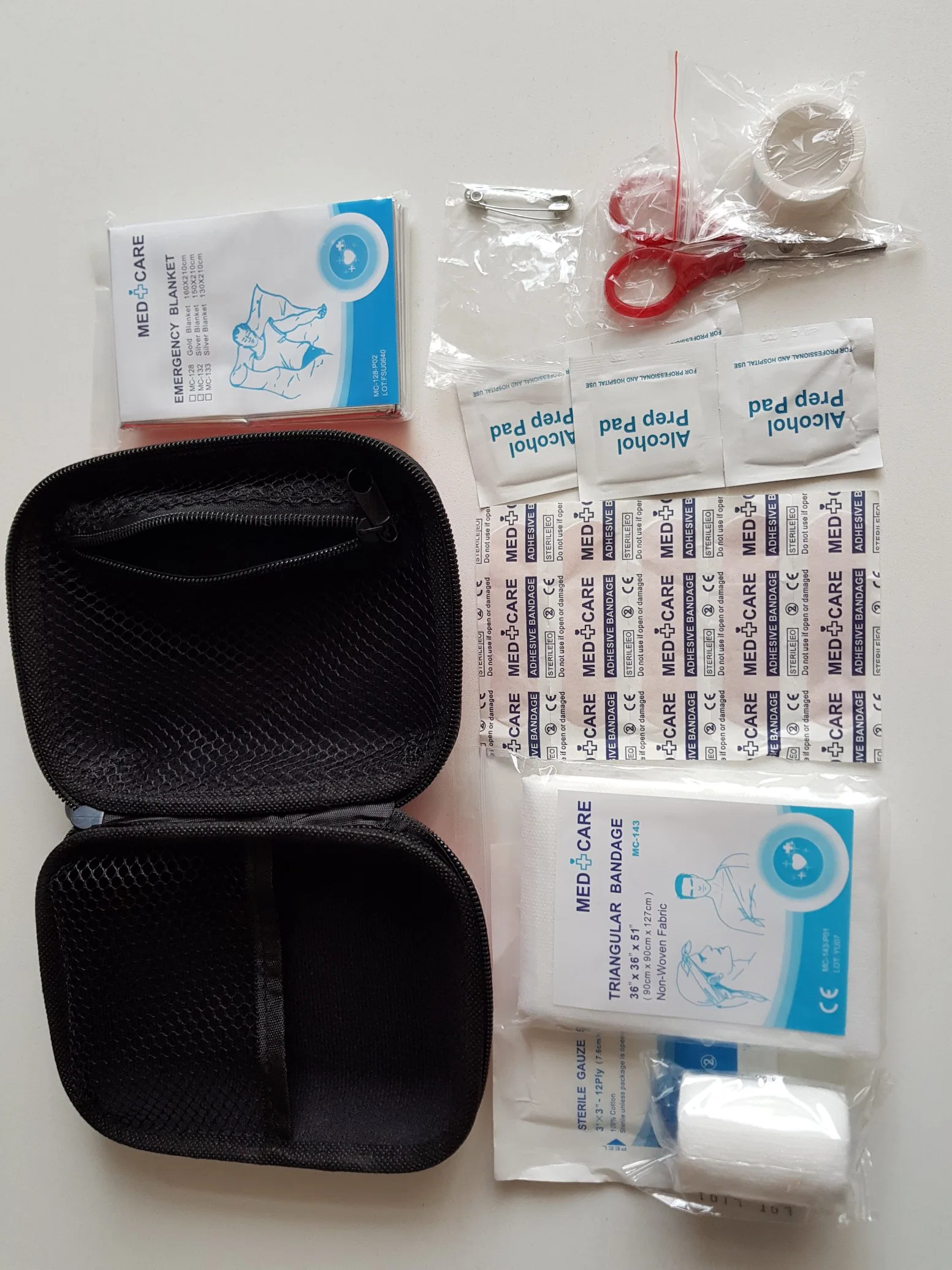 Top-Quality EVA Box First Aid Kit with Ce & FDA Aproval (HS-036)