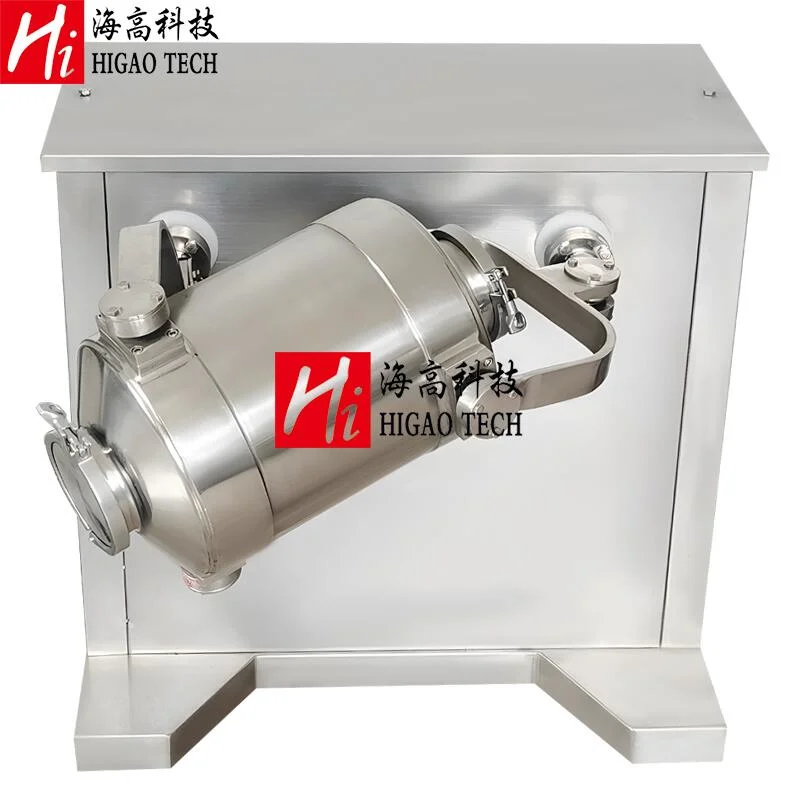 2-2000L Germfree 3D Three Dimensional Swing Movement Pellet Blending Mixer Equipment