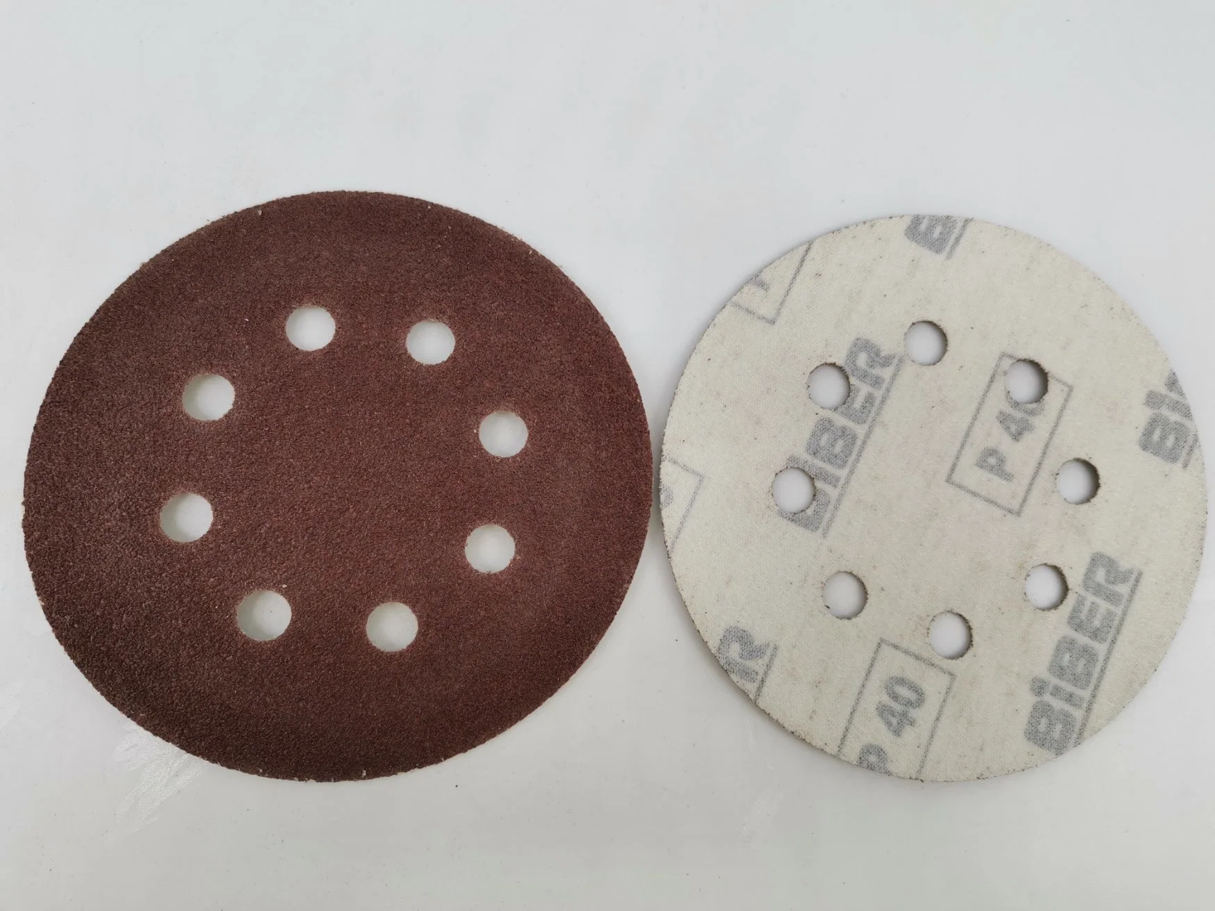 Velcro Sanding Discs with Hole Hook & Loop Sanding Disc Aluminium Oxide Abrasive Grinding Tool