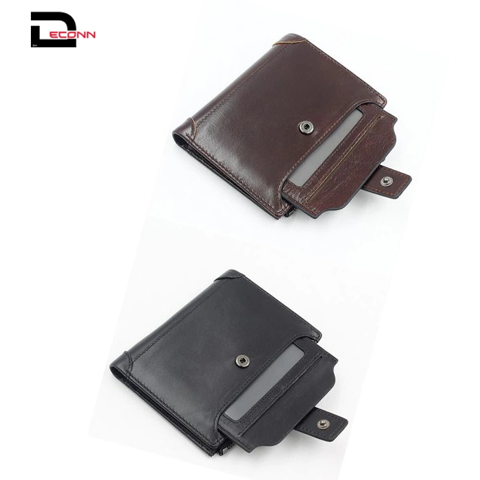 Brown Genuine Leather Wallet Cardholder Driver Licence Holder