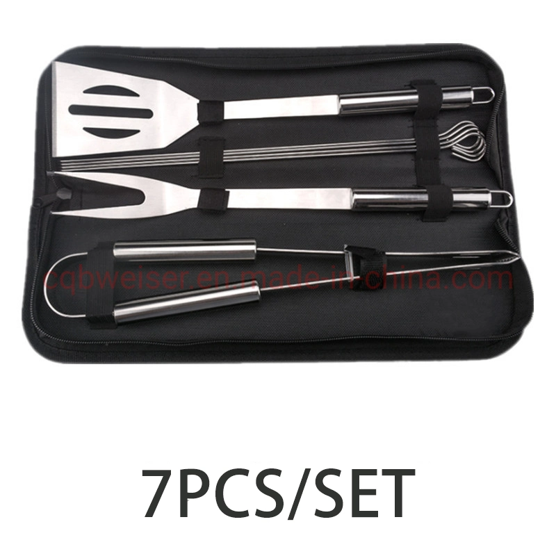 Barbecue Grilling Utensil Accessories Stainless Steel Tools Set Bag Package