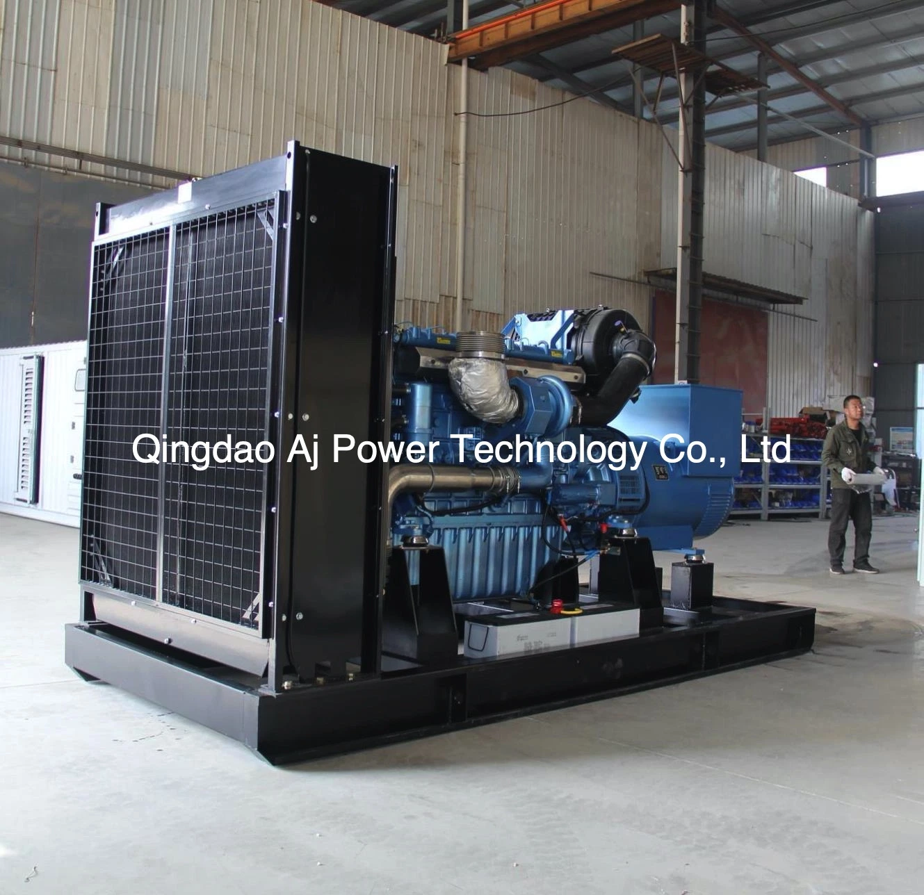 Large Power 400kw Industrial Diesel Generator Set with Weichai Baudouin Engine