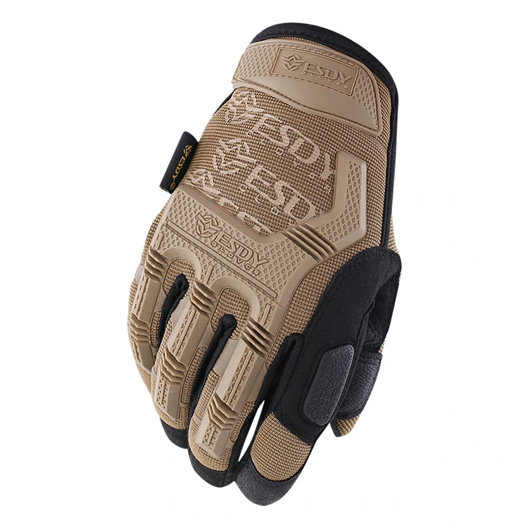 3-Colors Esdy New Outdoor Riding Cycling Gloves Tactical Full Finger Gloves