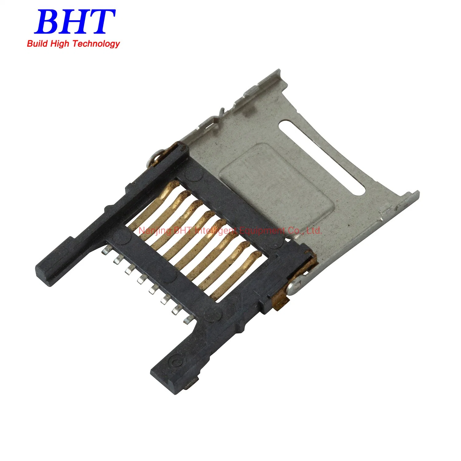 Connector of Micro / Nano SIM Card Holder, Mobile Terminal Holder From Injection Molding Manufacturing