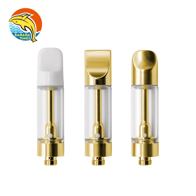 OEM ODM 2000 Mg Glass Tank Live Resin Oil vape Vape Cartridge Atomizer Custom 2ml Ceramic Coil Vape Atomizers for Thick Oil