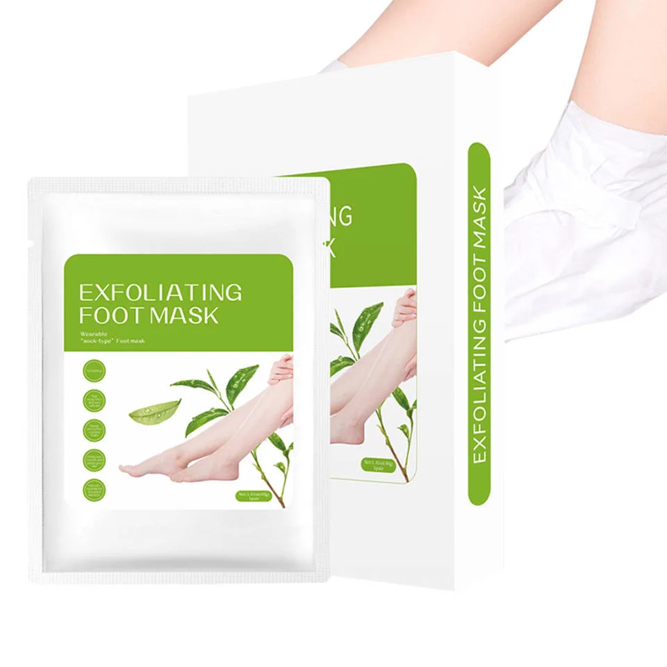 Natural Herbal Foot Skin Care Moisturizing Exfoliating Peeling off Foot Mask