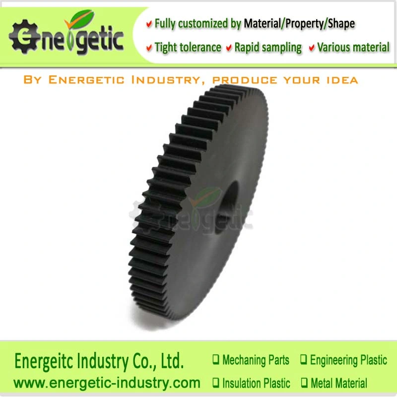 Small Modulus Polyformaldehyde Worm and Worm Wheel of Black Wear-Resistant Combined Reducer/Mini Sprocket Gear / Pulley Gear/Bevel Gears/Plastic Cogs/Spur Gears