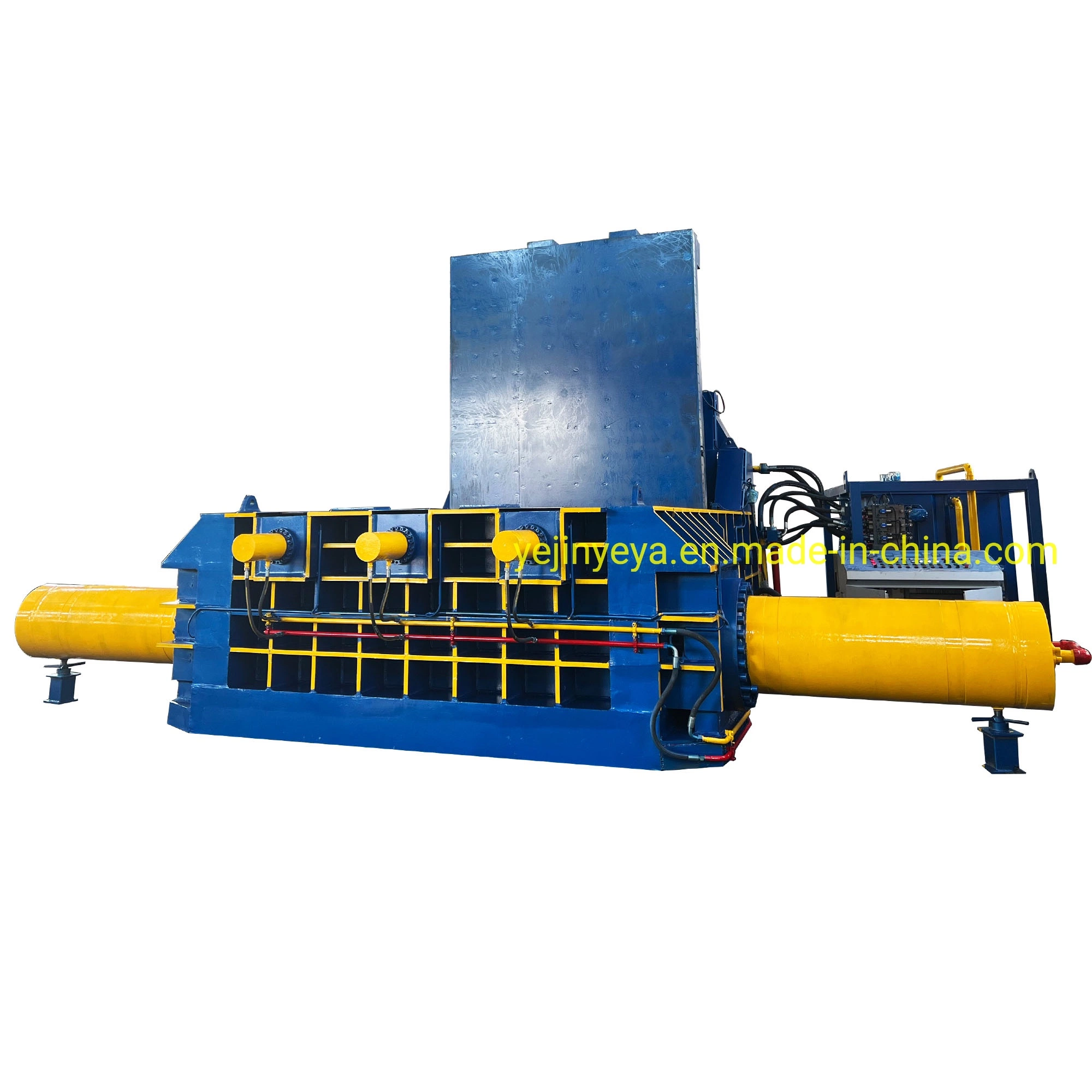 Automatic Hydraulic Metal Scrap Shavings Baling Machine Compressor