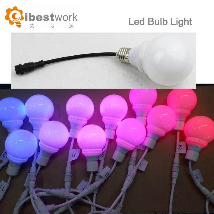 RGB LED Bulb Light Party Decoration LED Light RGB DMX Lamp