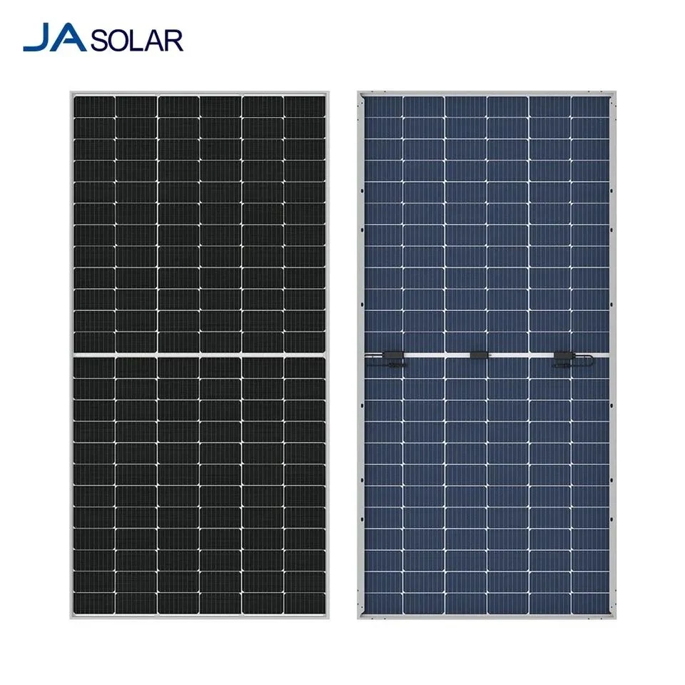 156 Half Cell Ja 580 590 605W Wholesale/Supplier Poly PV Fold Flexible Black Monocrystalline Polycrystalline Photovoltaic Module Mono Solar Energy Power Panel