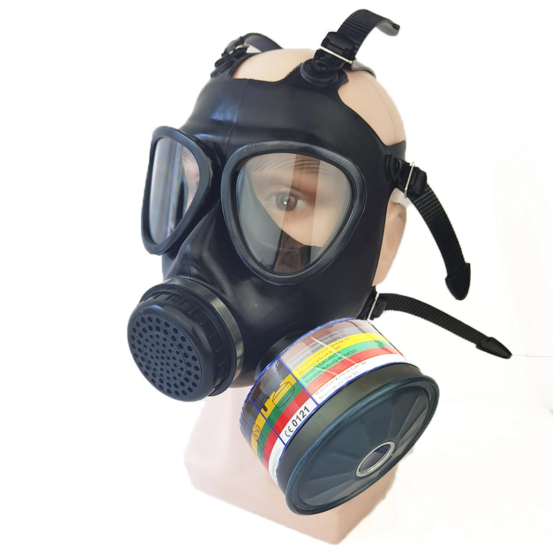 Masque double filtre confortable équipement de protection CBRN M80