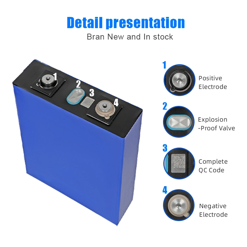 Catl 3.2V 202ah LiFePO4 Prismatic Battery Cells for EV and Solar Energy Storage