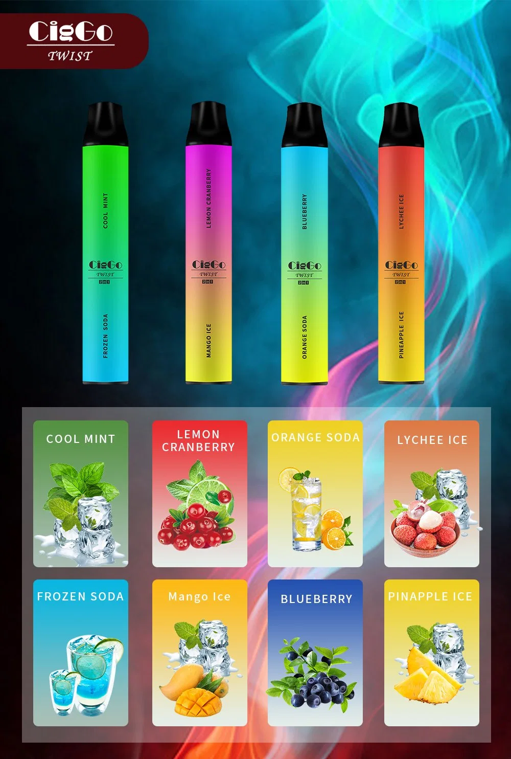 Wholesale/Supplier Price Puff Bars Puff Xtra Puff Plus Puff Xxx Puff XXL 1800 Puffs with Different Flavors Electronic Cigarette