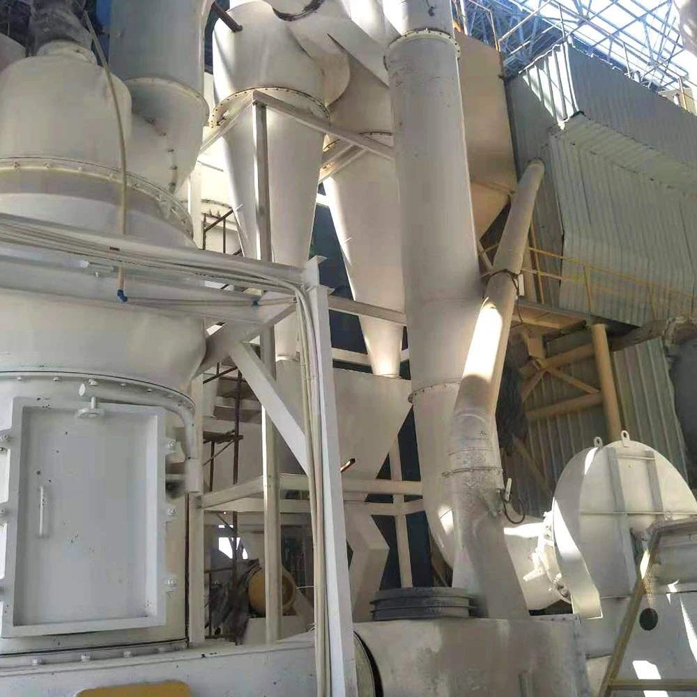 Nouvelle machine de fabrication de poudre de gypse de type vertical à air chaud de nouvelle technologie.