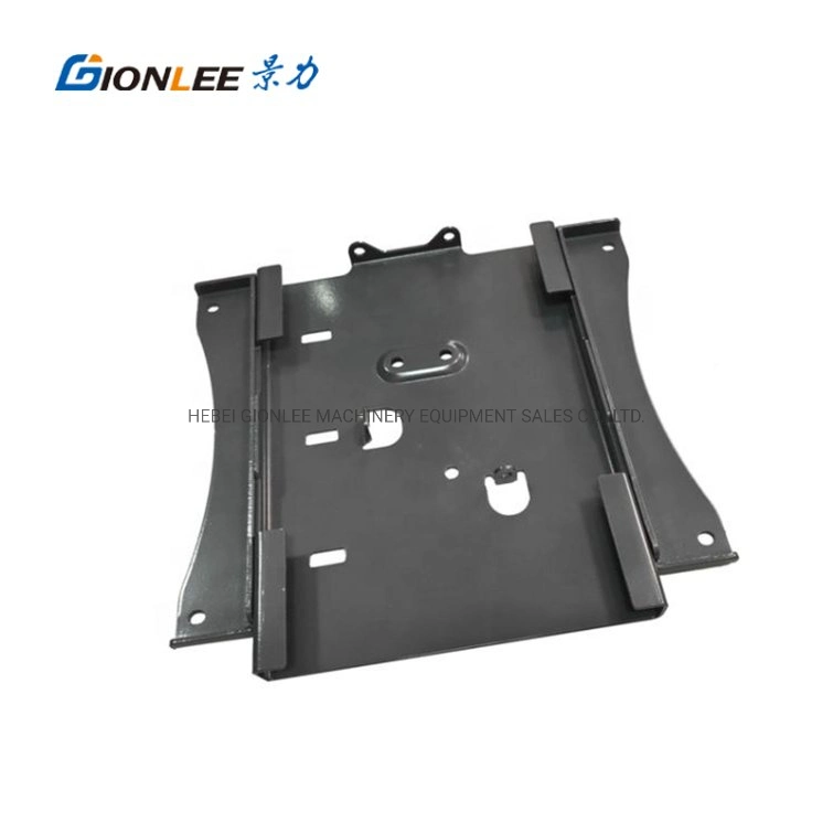 Grey Powder Coating Custom Carbon Steel Stamping Bending Welding Automotive Spare Parts