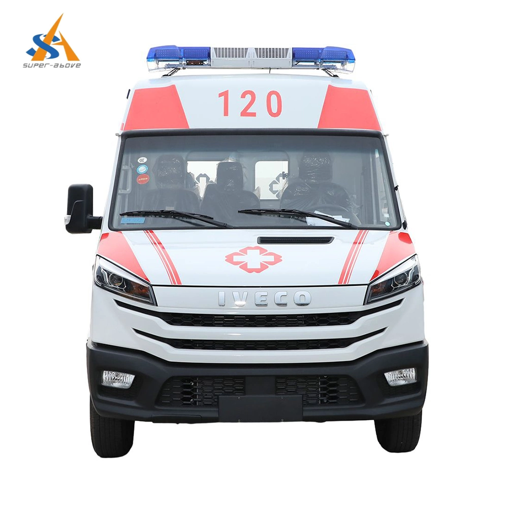 Super-sobre ambulancia, ambulancia coche con equipo médico para la venta; ambulancia Euro5 JMC Foto Dongfeng vehículo 4X2 ambulancia