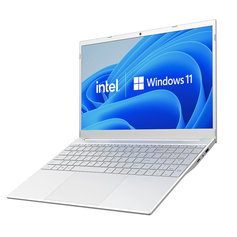 Günstige 15,6 Zoll Laptop-PC Intel J4105 RAM 6GB LPDDR4 Notebook-PC-SSD bis zu 1TB