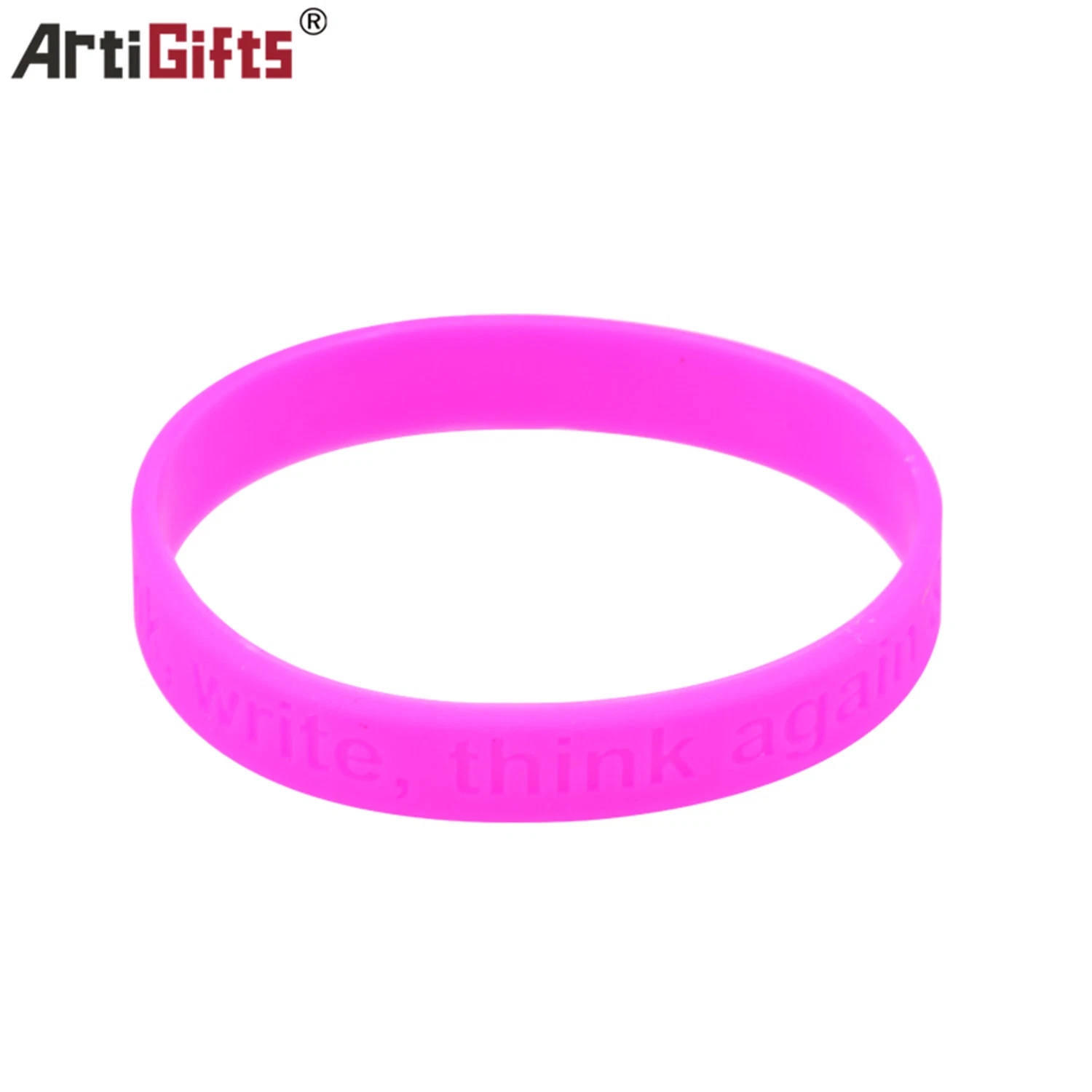 Promotional Colorful Zipper Bracelet with Gift