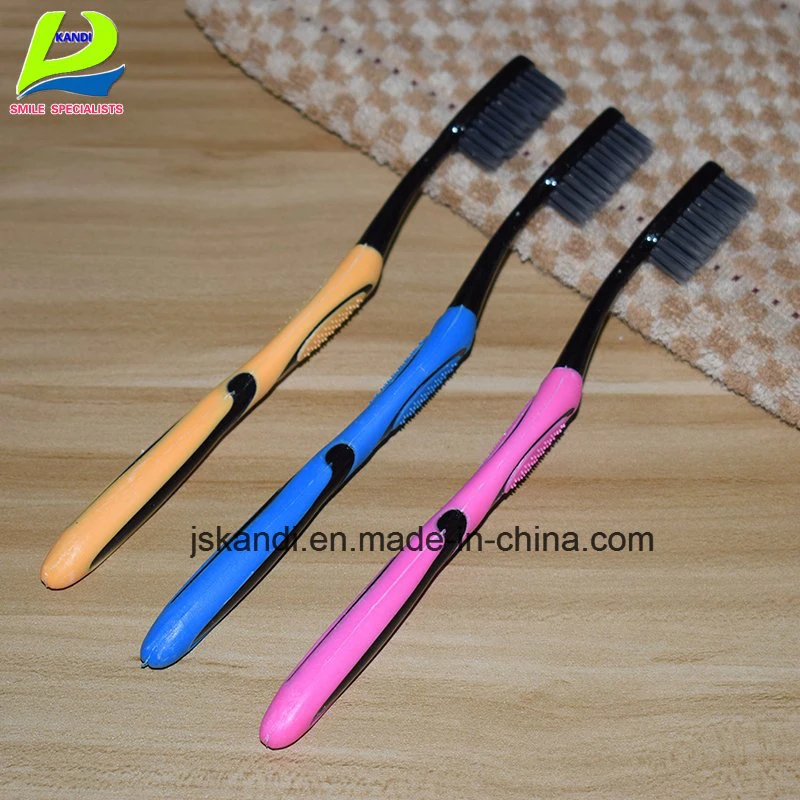 Long Carbon High quality/High cost performance  Brush Wire Adult Toothbrush