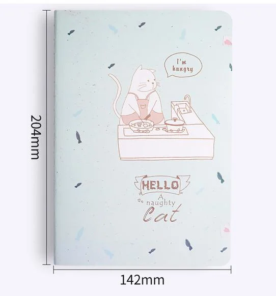 School Stationery A5 Size 8mm Line Space Notebook exercise Book with Lines, Quality Paper