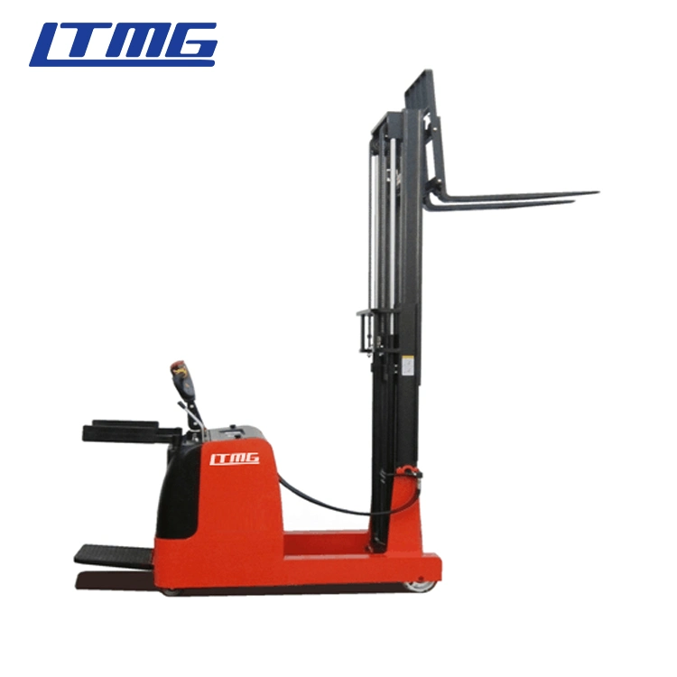 Chinese Brand Ltmg Pallet Stacker Hot Sale 1.5 Ton 2 Ton Electric Reach Truck with Lifting Height 3000mm