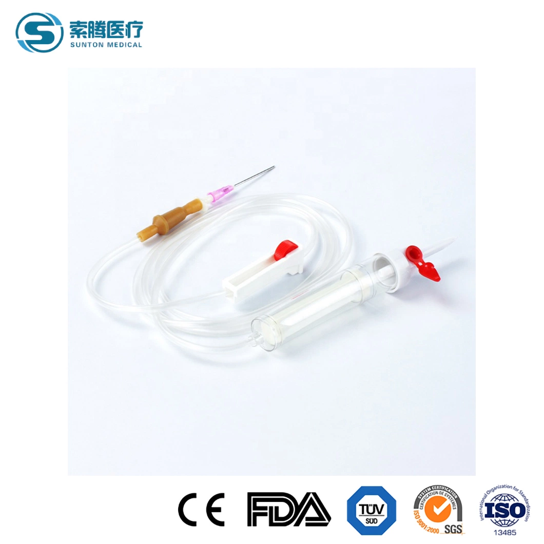 Sunton Blood Transfusion IV Set China Medical Disposable Blood Transfusion Set Manufacturer Blood Transfusion Set Disposable Blood Transfusion Set with Filter