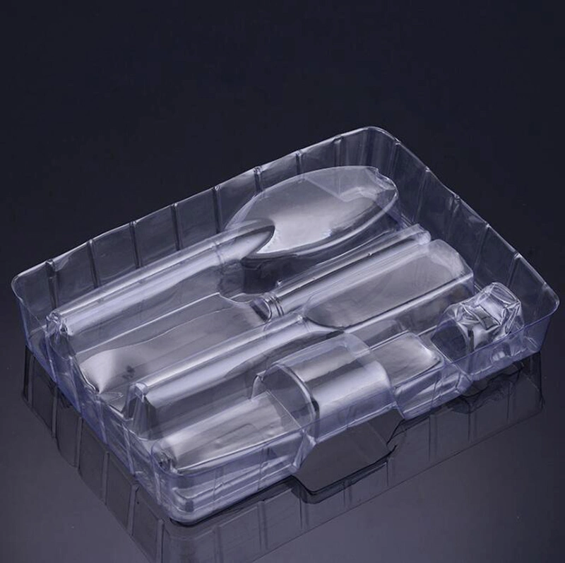 Chinese Factory Custom PVC Blister Tray Clear Plastic Product Packing