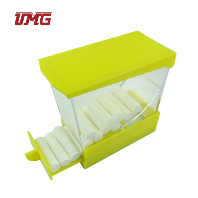 Dental Cotton Roll Dispenser Dental Plastic Holder Box for Dentist