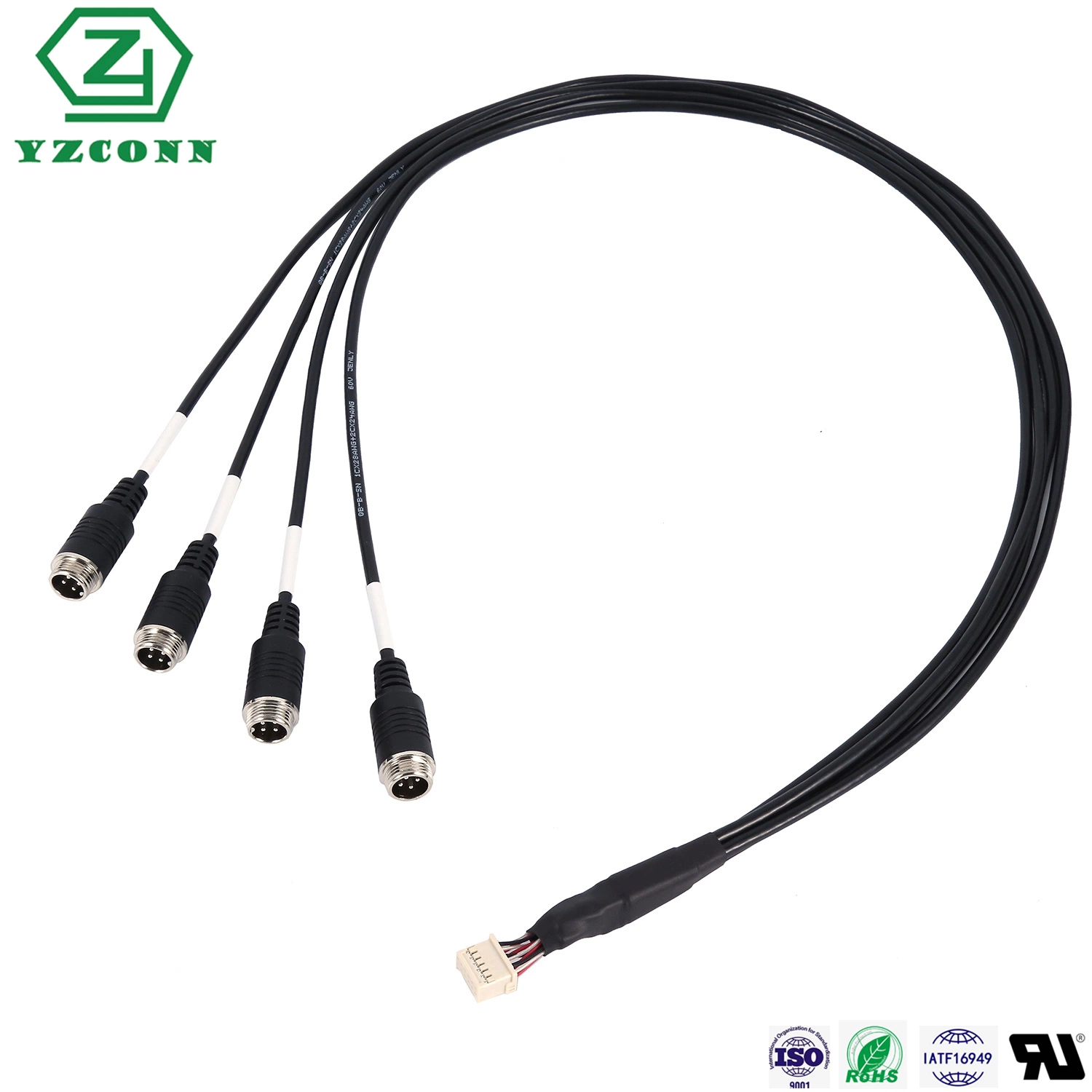 R Type Ring Terminal Wire Insulated Wire Grounding Wire Harness Processing Electronic Wire