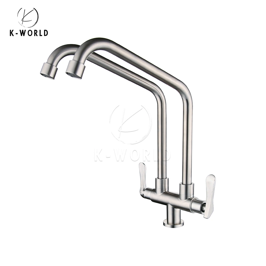 K-World Spring Pull out Kitchen Faucet Factory High-Quality Mixer Taps Kitchen Faucet China Strong Corrosion Resistance Kitchen Water Filter Purified Faucet