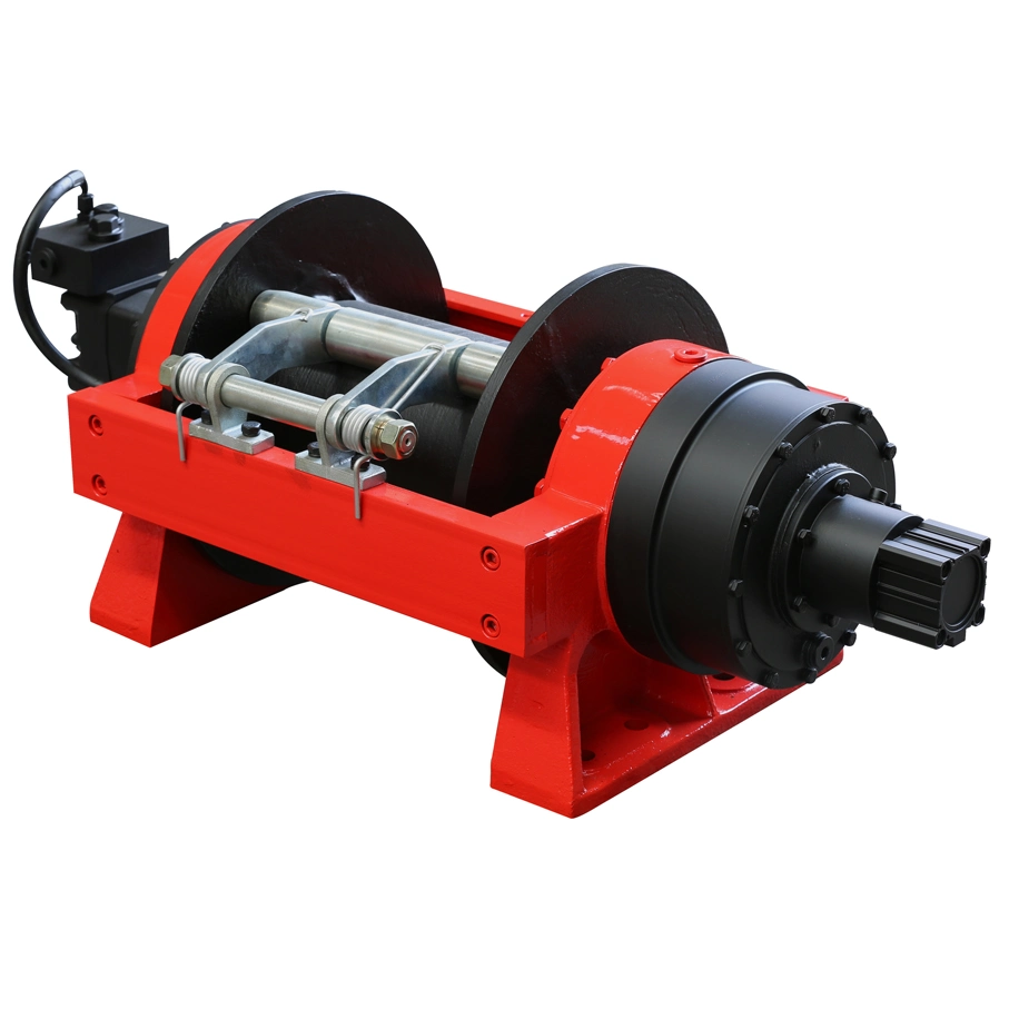 20t Truck Winch Hydraulic Anchor Winch for Heavy Duty Truck