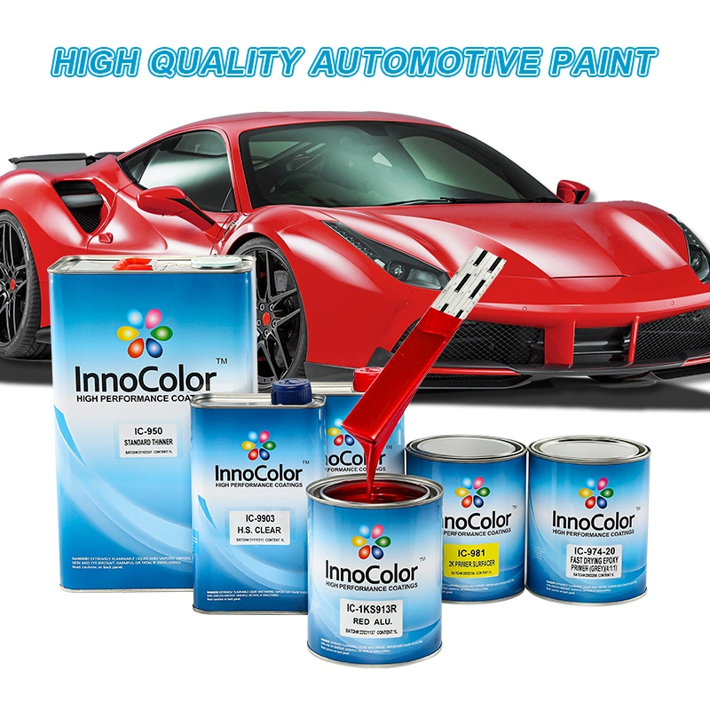 Hot Sale Liquid Finish Coat Innocolor Automotive Spray Thinner Water Based Car Paint