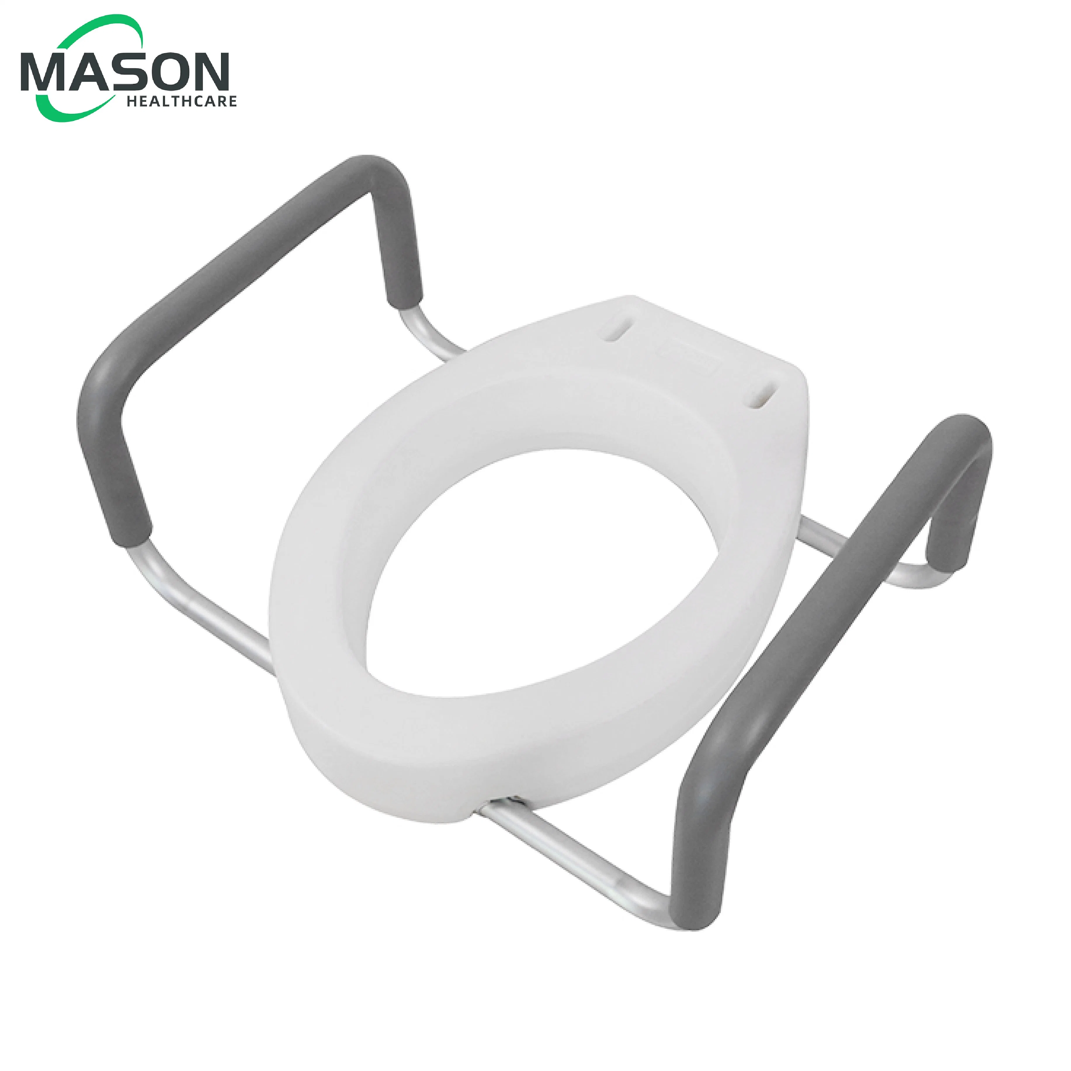 Standard 2&prime; &prime; Us-Style Raised Toilet Seat Elevator with Handles Commode Chair Safety