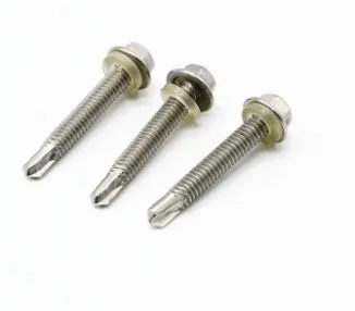 Stainless Steel Self Drilling Screws Hex Washer Head Self Drilling Screw