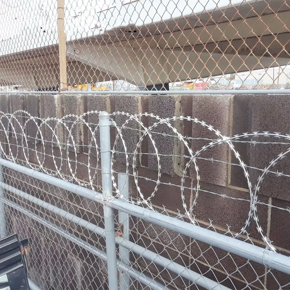 Concertina Barbed Tape & Razor Wire with Factory Price