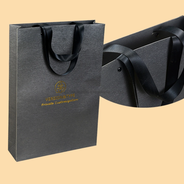 Luxury Private Customization Logo Premium Shopping Packaging Paper Bag