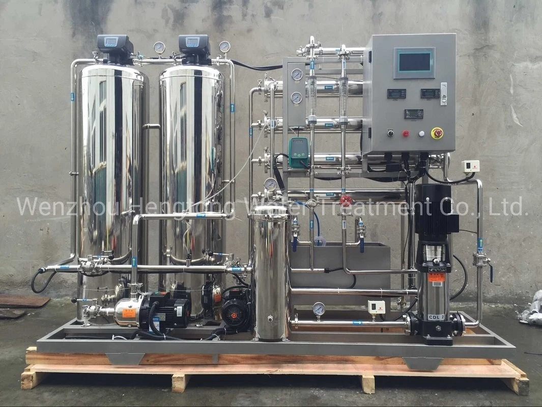 SS316 санитарно-гигиеническое оборудование для производства высокоочищенной воды для фармацевтической и пищевой промышленности