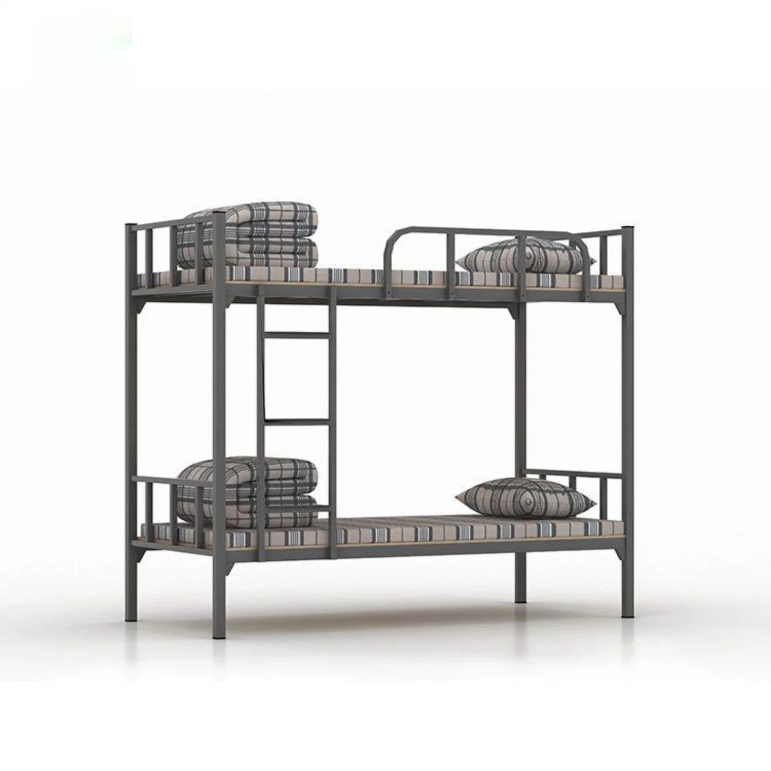 Современные двойной детей металлические стальные рамы кровать двухъярусная кровать мебель