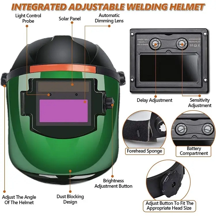 TIG/MIG Grinding Auto Darkening Welding Helmet (Panor beta)
