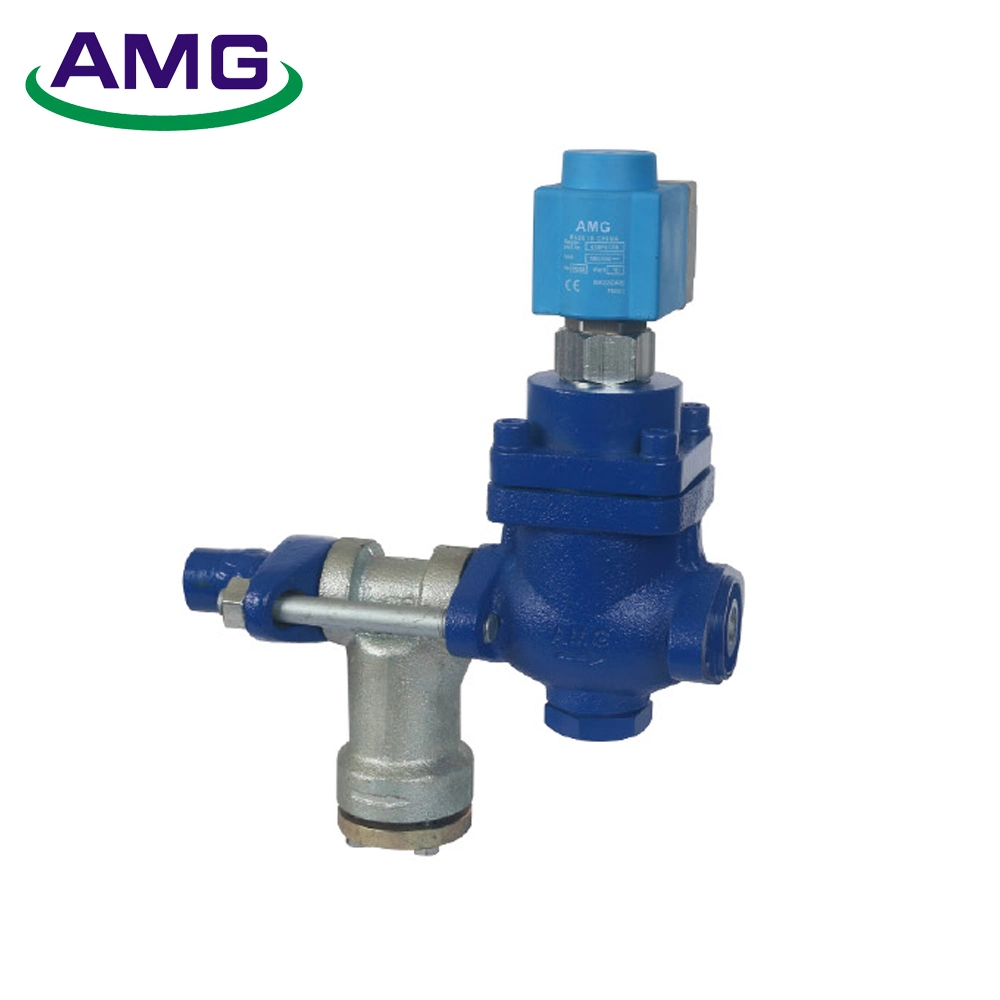 Solenid Servo Operated Piston Valve for Ammonia and Other Fluorinated Refrigerants